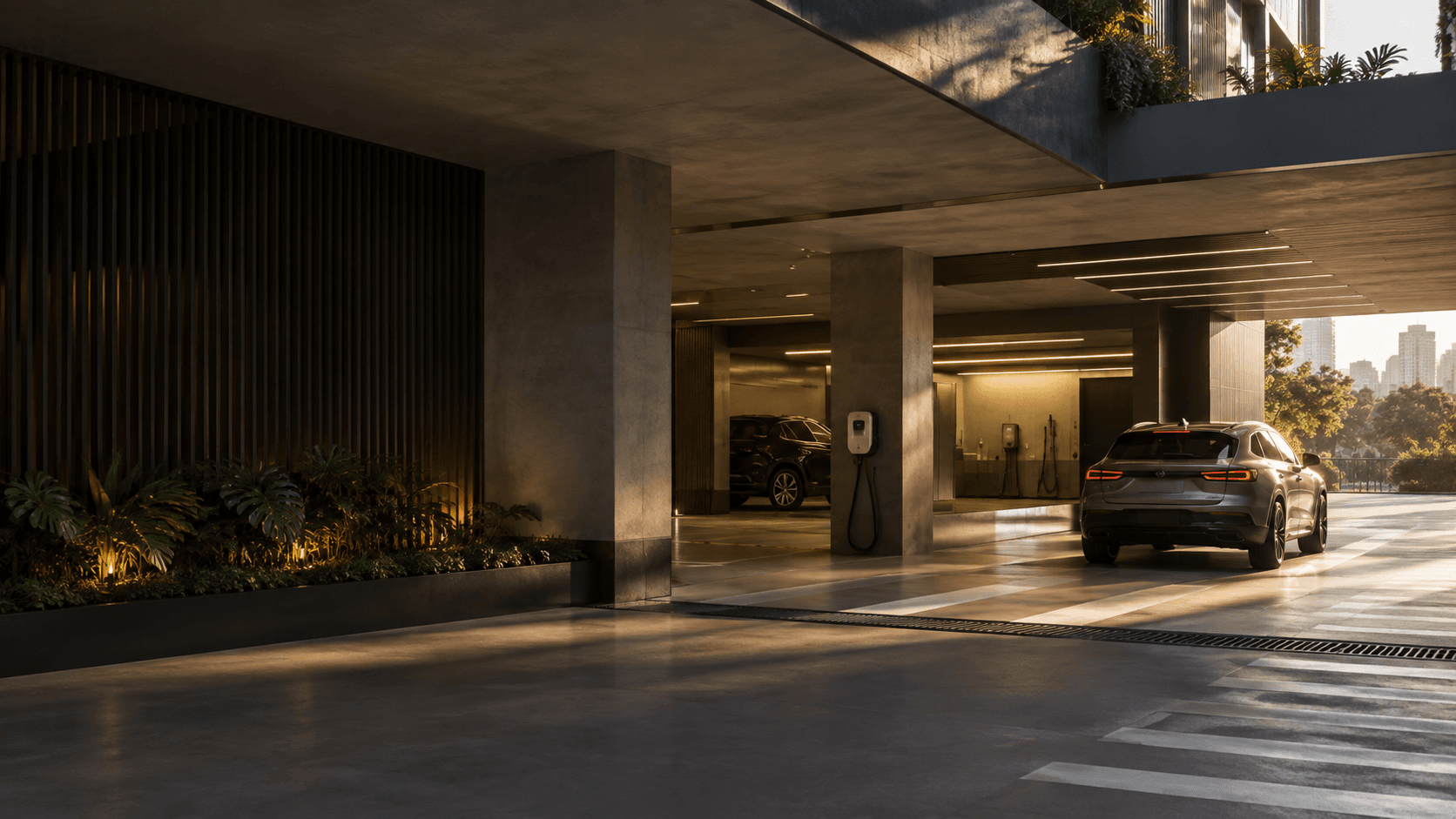 Estacionamento One Park Torre Alfa